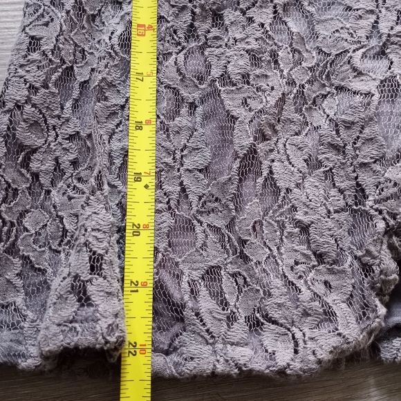 Gibson Brown Lace Blazer - Picture 11 of 11